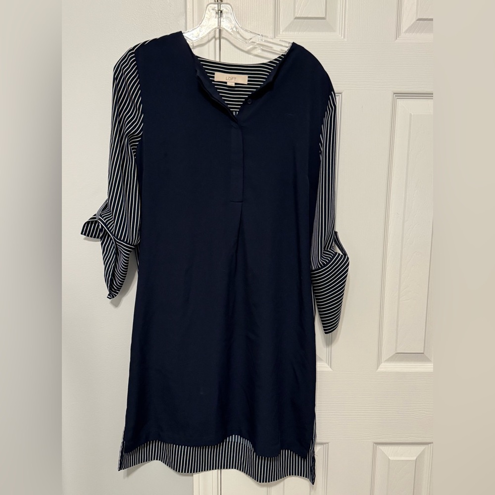 Oversized shirt dress from Loft